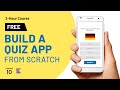 Build a Complete Quiz App for Android from Scratch Using Kotlin and Android Studio