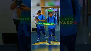 Others Disrespect Logo…But Ronaldo ❤