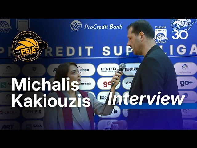  Michalis Kakiouzis flet pas fitores ndaj Trepçës