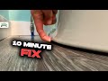 Easy Fix To a Wobbly Toilet