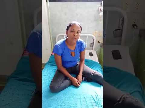 Paciente ingresada en el CDI Simón Bolívar municipio Casacoima estado Delta Amacuro.