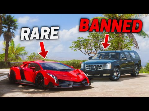 Forza, But You Can Only Use BANNED Cars...