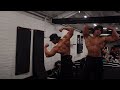 Back and Bis With 19 y/o bodybuilder SUPERBOYSAGE