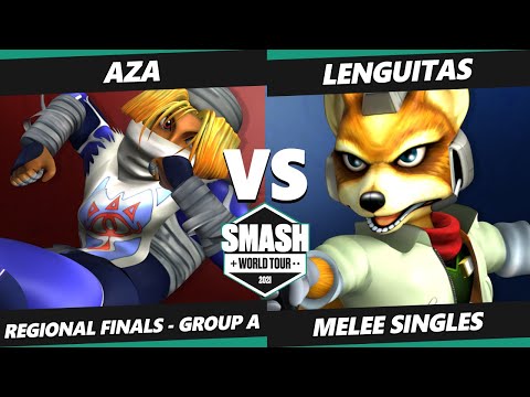 SWT CA RF Group A - Aza (Sheik) Vs. Lenguitas (Fox) SSBM Melee Tournament