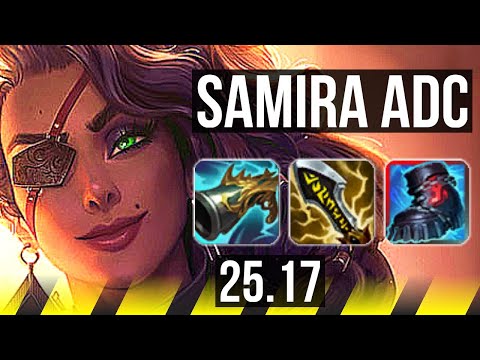 SAMIRA & Thresh vs YUNARA & Senna (ADC) | 12/2/2, Dominating | EUW Master | 25.17
