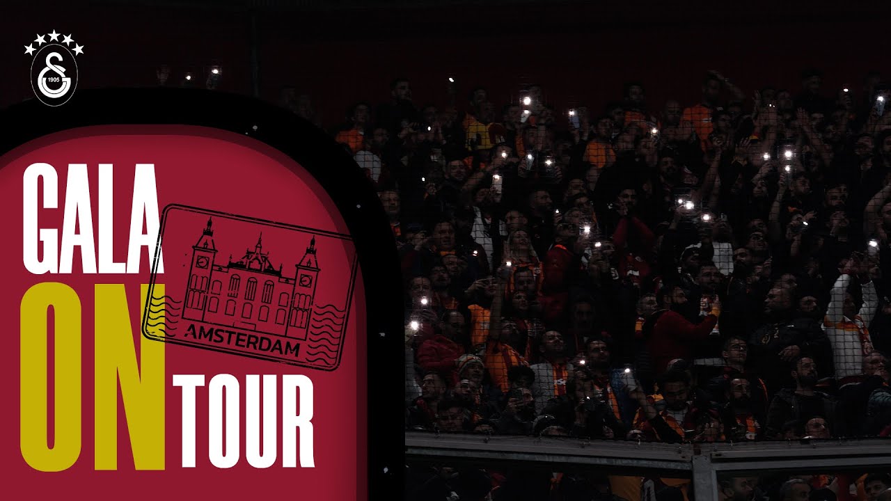 Gala On Tour 📍 Amsterdam #AJAvGS #UCL 