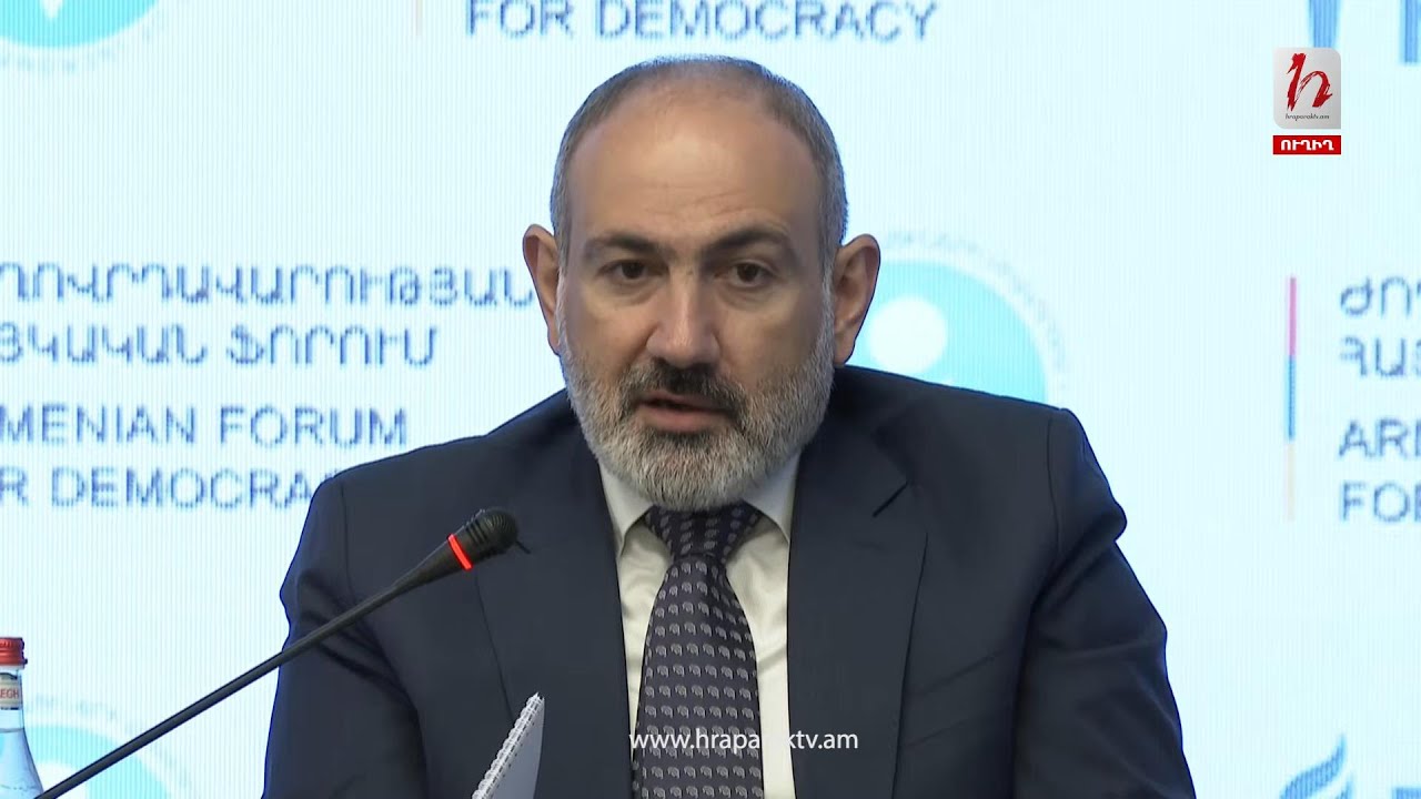 ՀՀ ժողովրդավարությանը սպառնացող ներքին վտանգ չկա, դրանք արտաքին են. Նիկոլ Փաշինյան