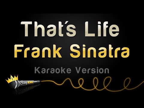 Frank Sinatra - That's Life (Karaoke Version)