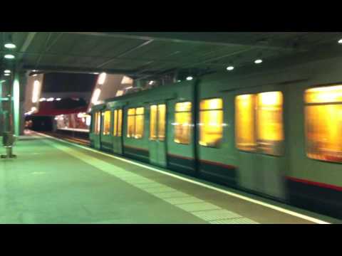 RET Metro SG2 Vertrek Kralingse Zoom (Avond)