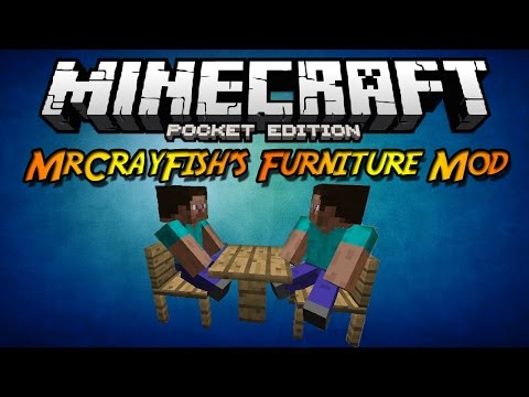 Minecraft PE 0.11.X Mod Nativo | MrCrayfish's Furniture Mod (Español) (Muebles)