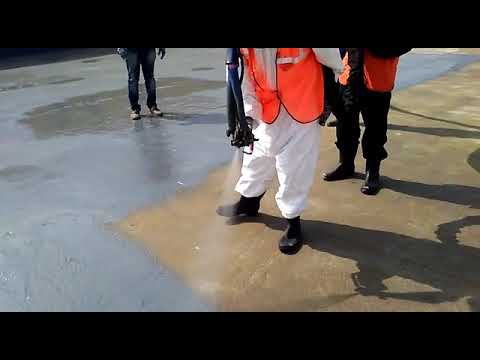 Polyurea Waterproofing Spray Coating