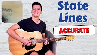 State Lines (Novo Amor) Guitar Lesson