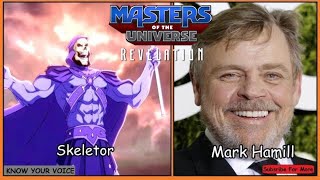 He-Man - Masters of the Universe: Revelation (2021) Part 1- Characters And Casting Voice Actors video