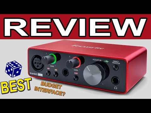 Focusrite Scarlett Solo (3rd Gen) Audio Interface - Best Budget Choice?