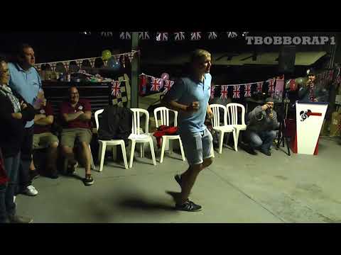 BILLY EVANS &  KIRSTIE MCLAREN DANCING AT THE WILLIS WARBIRDS FIGHTER MEET # 1 - 2017