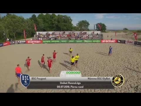 BSC Peugeot - Nõmme BSC OlyBet 2:1 | Unibet RannaLiiga 2016
