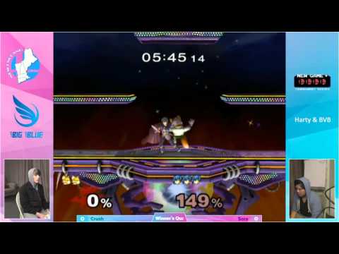 New Game+ XLI - Crush (Fox) vs Sora (Marth) SSBM WQ