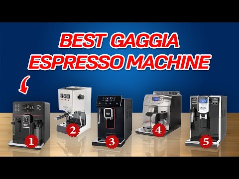 Best Gaggia Espresso Machines 2025 [Which Gaggia Brews the Perfect Espresso?]