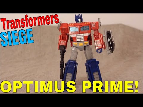 Transformers WFC Siege Optimus Prime - GotBot True Review NUMBER 494