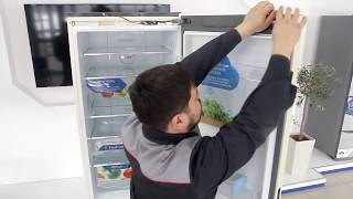 Перенавеска дверей холодильника Haier семейства C2F636, C2F637, C2F536, C2F537, C2F737. фото