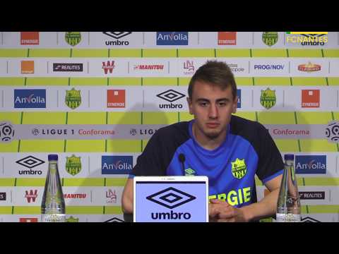 Valentin Rongier avant FC Nantes - Rennes