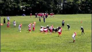 preview picture of video 'Arbutus Football : Arbutus Vs Pikesville Scrimmage'