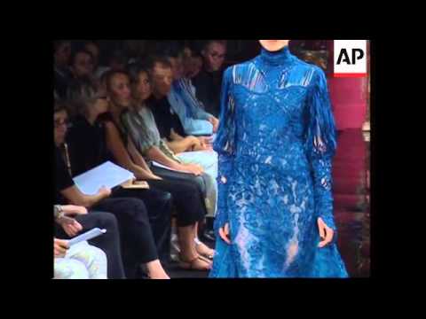 Nostalgia reigns at Julien Macdonald's haute couture show