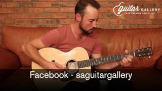 Video thumbnail for Martin 000-RSGT Demo by Guitar Gallery