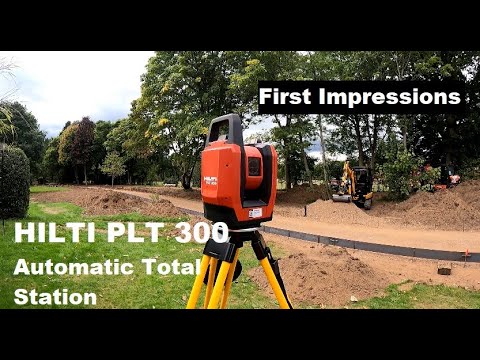 Hilti PLT 300 Total Station First Impressions