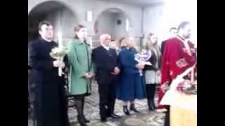 preview picture of video 'Nunta biserica-50 de ani de casnicie(Badon-10.11.2013)'