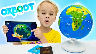 Chris et Michael explorent le monde et les pays avec Orboot Earth