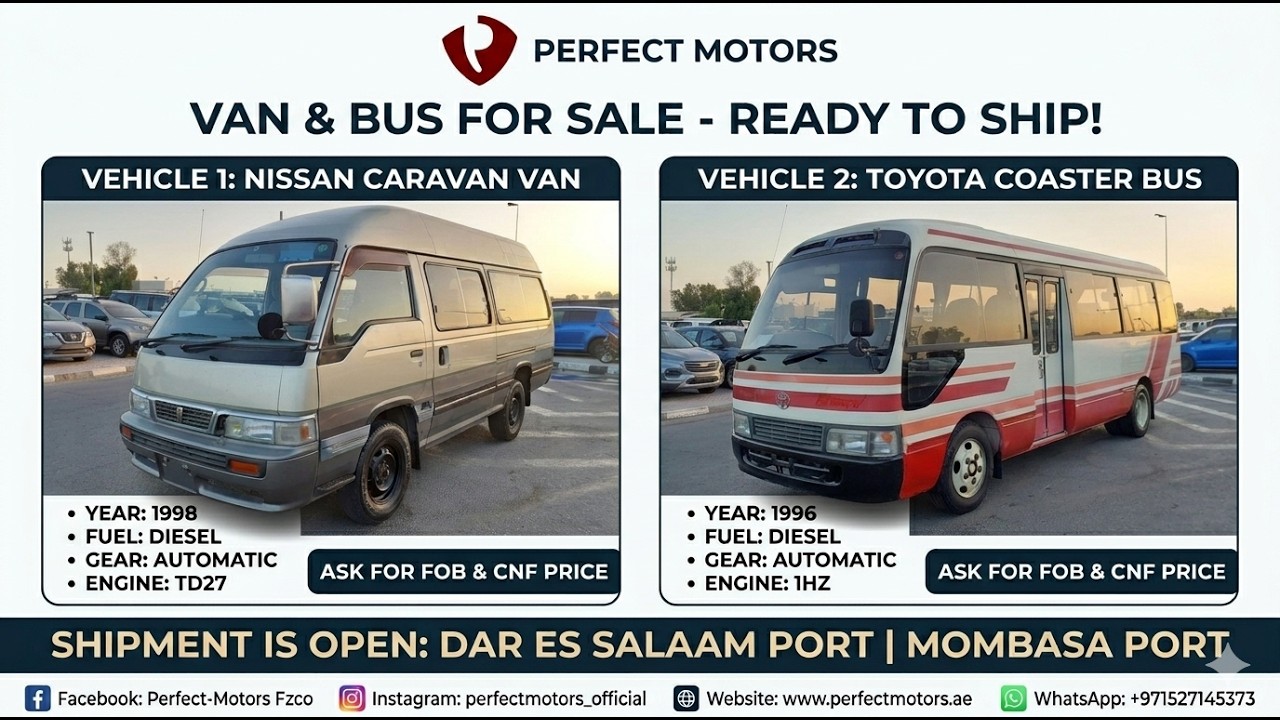 Toyota Coaster 1996 TOYOTA COASTER BUS RHD DIESEL AUTOMATIC 1HZ ENGINE(PM09683) video