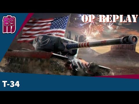 T34 INDEPENDENCE - A Wowser replay | wot blitz
