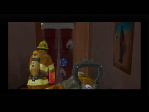real heroes firefighter wii gameplay