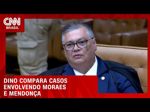 Dino compara casos envolvendo Moraes e Mendonça: “Situações são iguais”  | CNN 360°