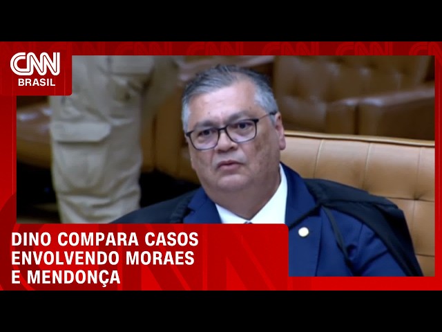 Dino compara casos envolvendo Moraes e Mendonça: "Situações são iguais"  | CNN 360°