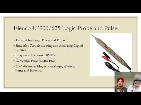 logic probe presentation by Puneetpal and Karambeer