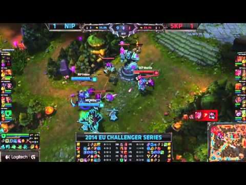 EU Challenger 2014 Spring Ro8: Ninjas in Pyjamas vs SK Prime Game 3 Highlights
