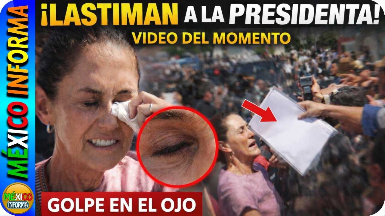 LAST1MAN A LA PRESIDENTA EN EL OJO. SALEN LOS VIDEOS DE LO QUE OCURRIÓ. PASÓ EN NAYARIT.