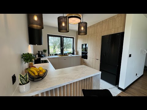 Zjawiskowa IZI Kuchnia 🤩 | Kaszmirowe fronty, marmurowy blat i funkcjonalne rozwiązania!