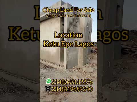 Experience Peace and Serenity with Affordable Land for Sale in Ketu Epe Lagos