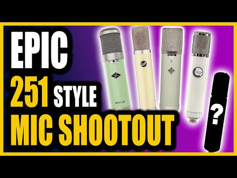 EPIC Telefunken 251 Microphone Shootout