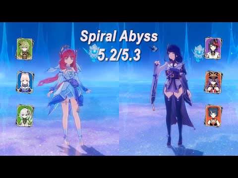 Nilou | Raiden | Spiral Abyss 5.2/5.3 Floor 12 | Genshin Impact