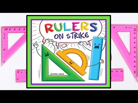 📏📐 Rulers on Strike Read Aloud Kid's Book - Read Along Bedtime Story
