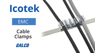 Icotek's EMC Series, Cable Clamps