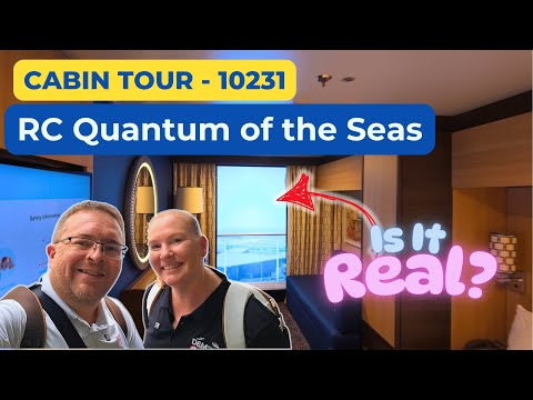 Thumbnail for Cabin Tour Quantum of the Seas Interior Virtual Balcony 10231 Cruise Stateroom