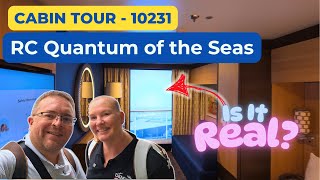 Cabin Tour Quantum of the Seas Interior Virtual Balcony 10231 Cruise Stateroom
