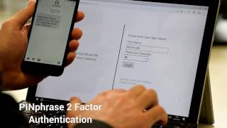 See Authlogics PINphrase in action