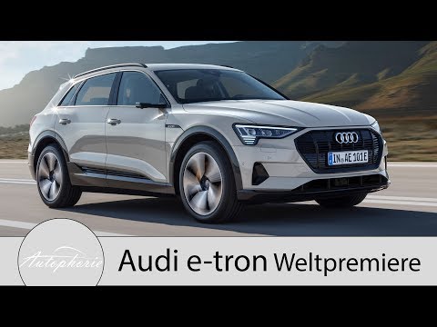 Weltpremiere Audi e-tron: Alle Fakten zum neuen Elektro-SUV aus Ingolstadt [4K] - Autophorie