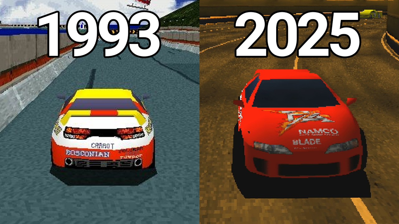 Evolution of Ridge Racer Games (1993-2025)